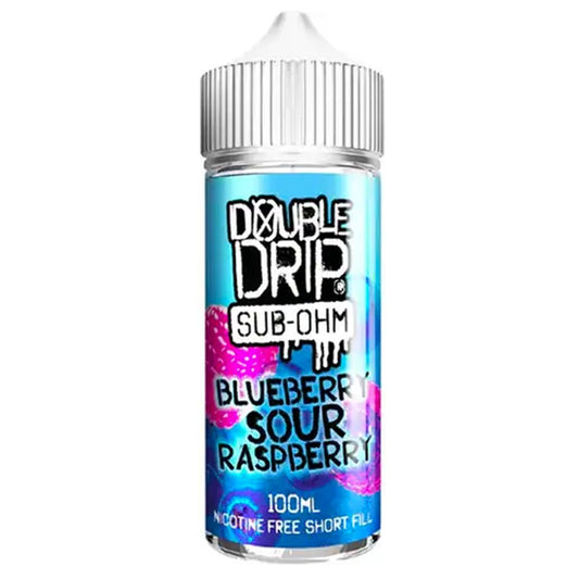 Blueberry Sour Raspberry 100ml Shortfill By Double Drip - Manabush Eliquid