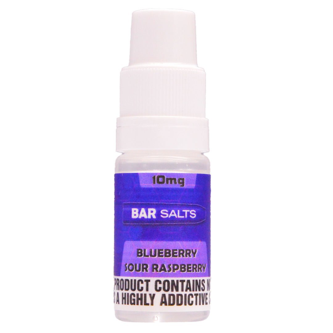 Blueberry Sour Raspberry 10ml Nic Salt E-liquid By Bar Salts - Manabush Eliquid
