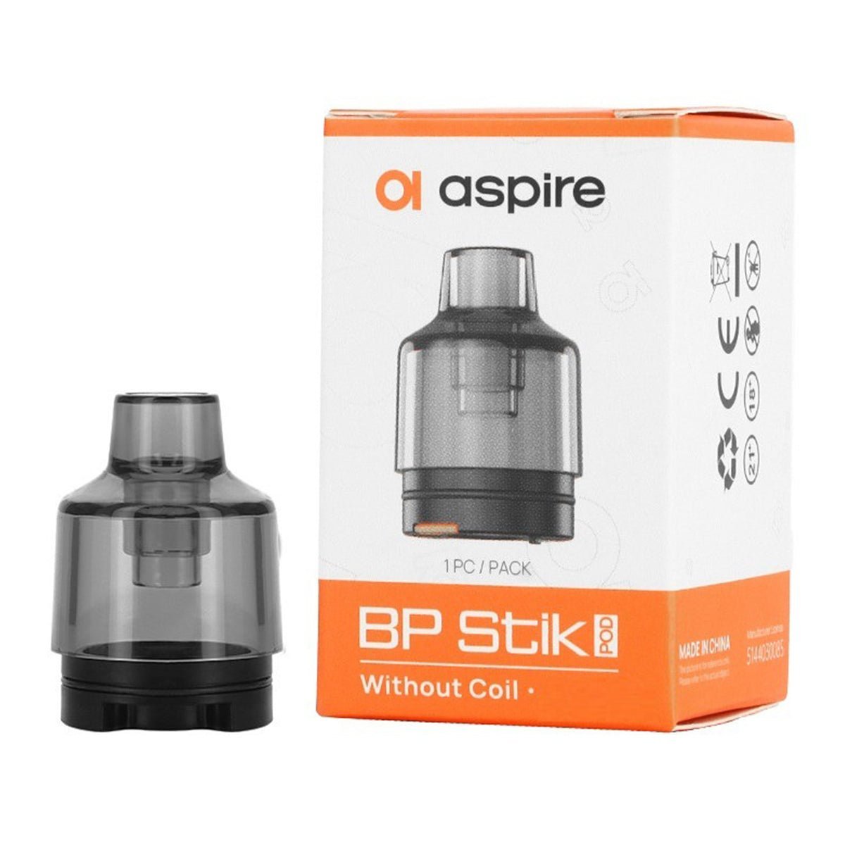 BP Stik XL Replacement Pod By Aspire - Manabush Eliquid - Tobacco E-liquid and Vape Juice