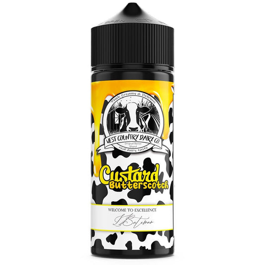 Butterscotch Custard 100ml Shortfill By West Country Dairy Co - Manabush Eliquid
