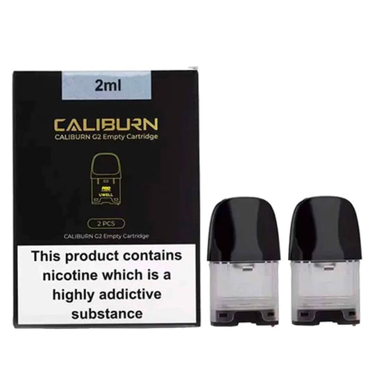 Caliburn G2 Replacement Empty Pods By Uwell - Pack of 2 - Manabush Eliquid
