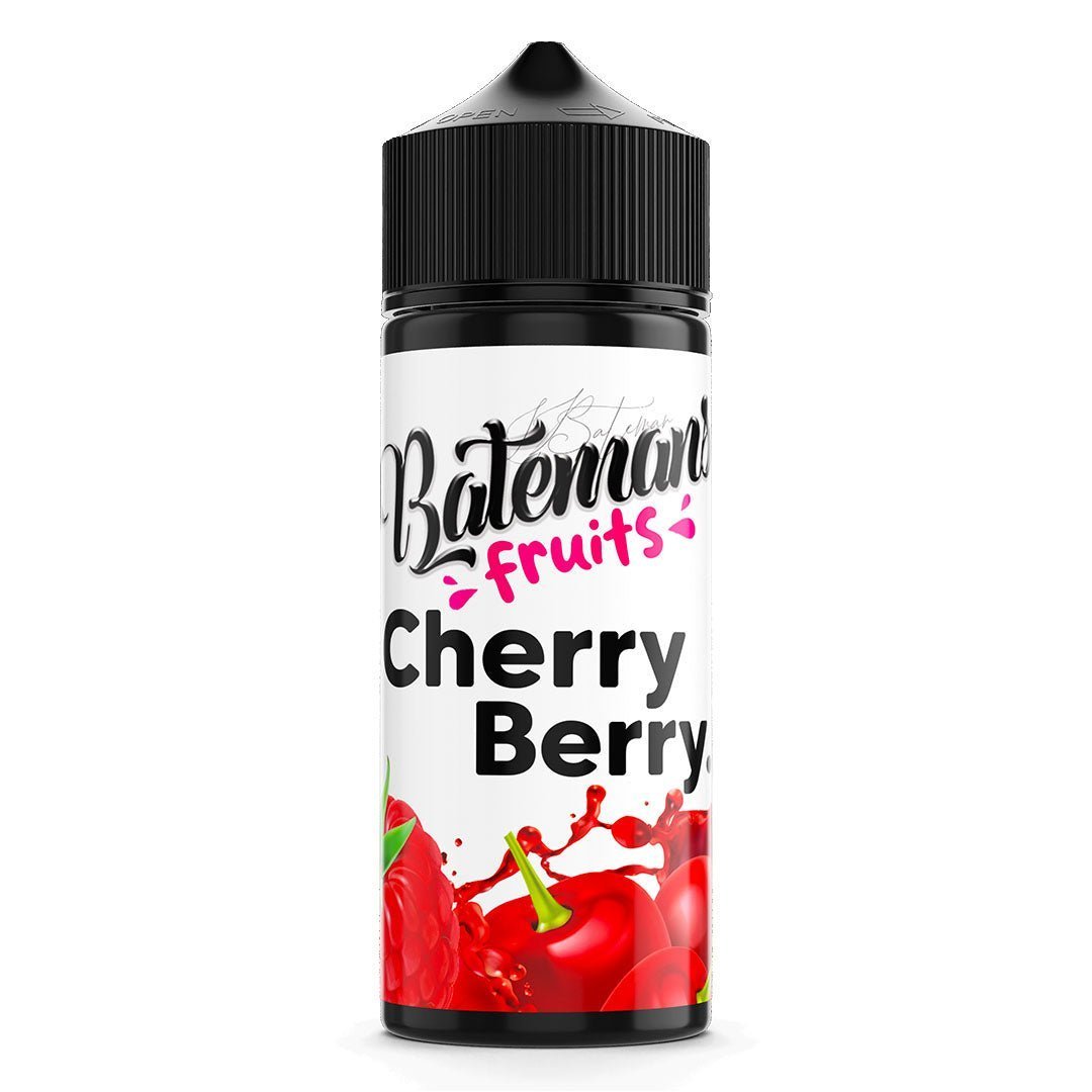 Cherry Berry 100ml Shortfill By Bateman's - Manabush Eliquid - Tobacco E-liquid and Vape Juice