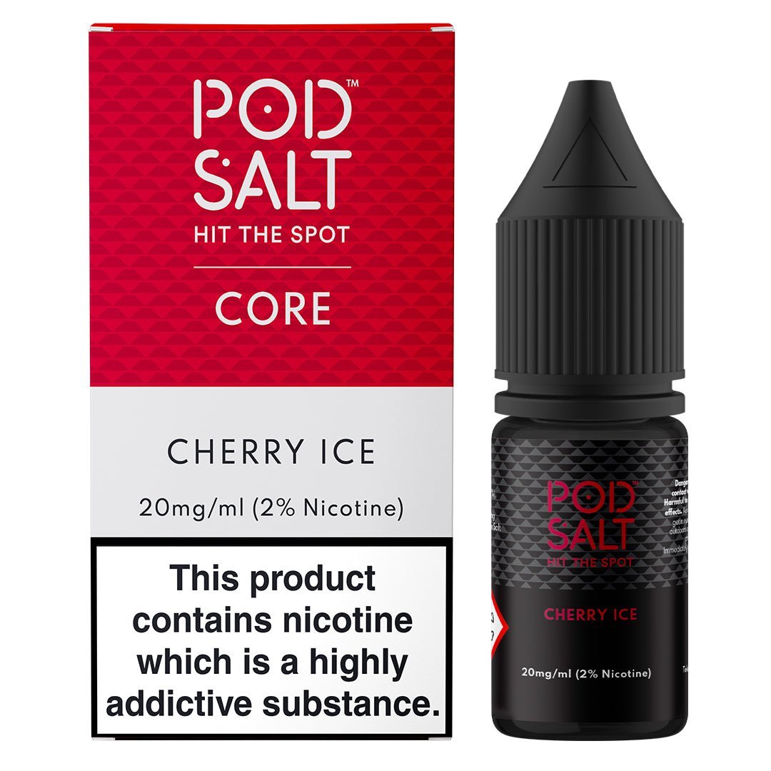 Cherry Ice 10ml Nic Salt By Pod Salt - Manabush Eliquid