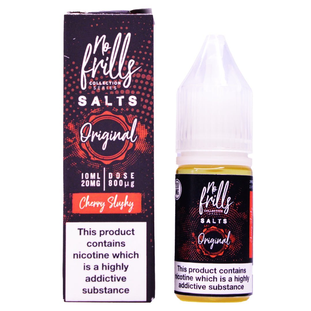 Cherry Slushy 10ml Nic Salt By No Frills - Manabush Eliquid