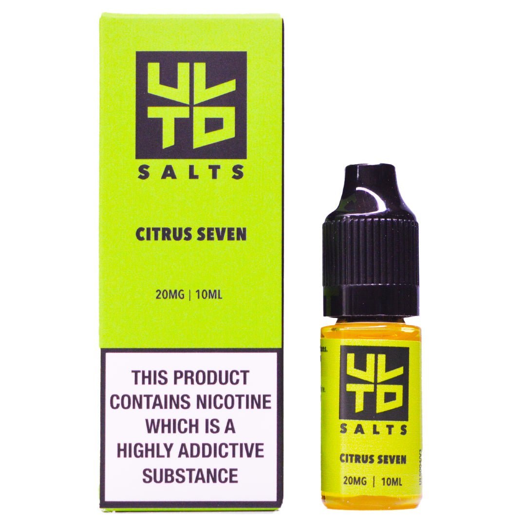 Citrus Seven Nic Salt By ULTD Salts 10ml - Manabush Eliquid - Tobacco E-liquid and Vape Juice