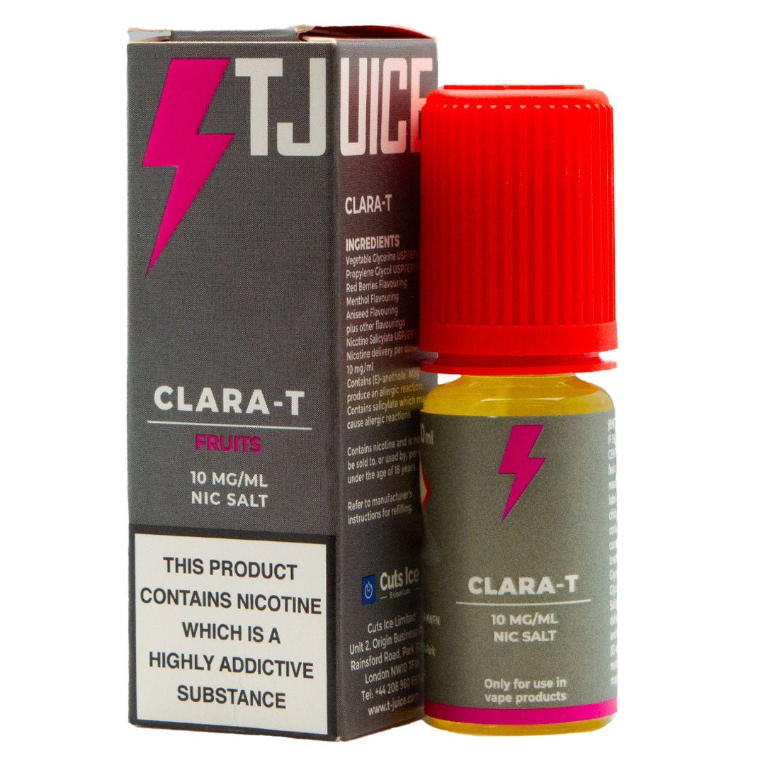 Clara-T 10ml Nic Salt By T Juice - Manabush Eliquid