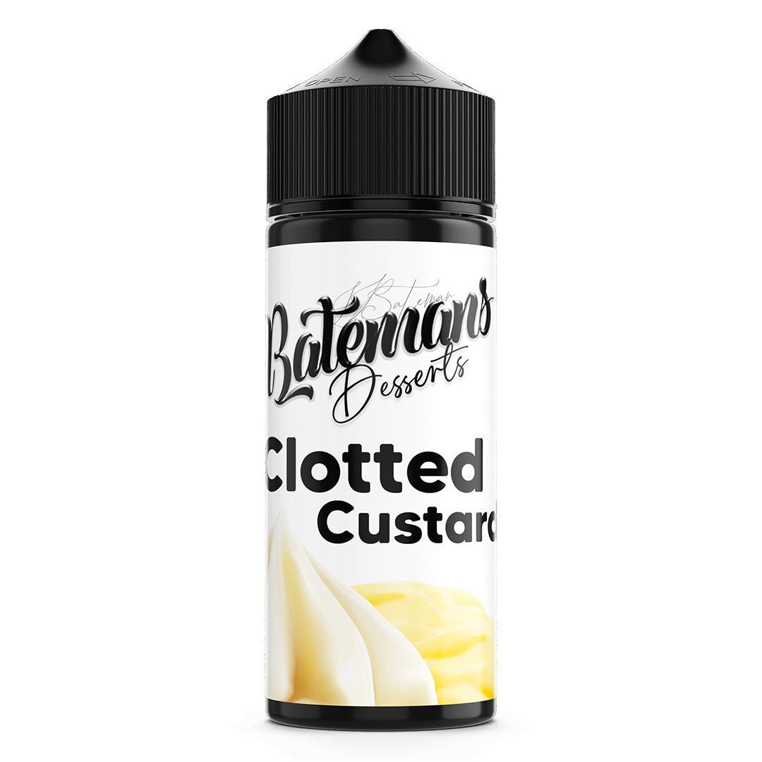 Clotted Custard 100ml Shortfill By Bateman's - Manabush Eliquid - Tobacco E-liquid and Vape Juice