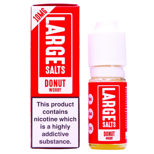 Donut Worry 10ml Nic Salt By Large Salts - Manabush Eliquid