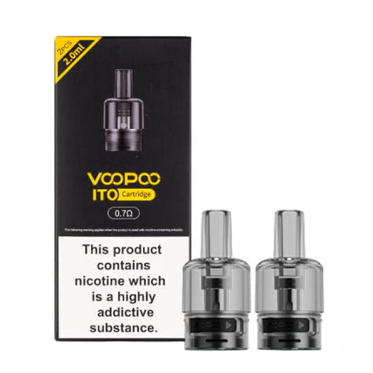 Doric ITO Replacement Pods & Coils By Voopoo - 2 Pack - Manabush Eliquid