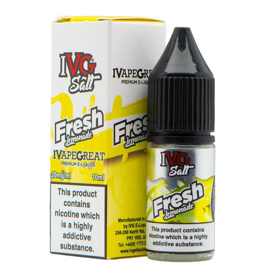 Fresh Lemonade 10ml Nic Salt By IVG - Manabush Eliquid