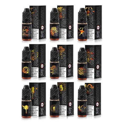 The Nokomis Full Range - 10ml Packs - Manabush Eliquid - Tobacco E-liquid and Vape Juice