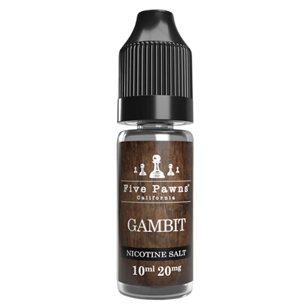 Gambit 10ml Nic Salt By Five Pawns - Manabush Eliquid - Tobacco E-liquid and Vape Juice