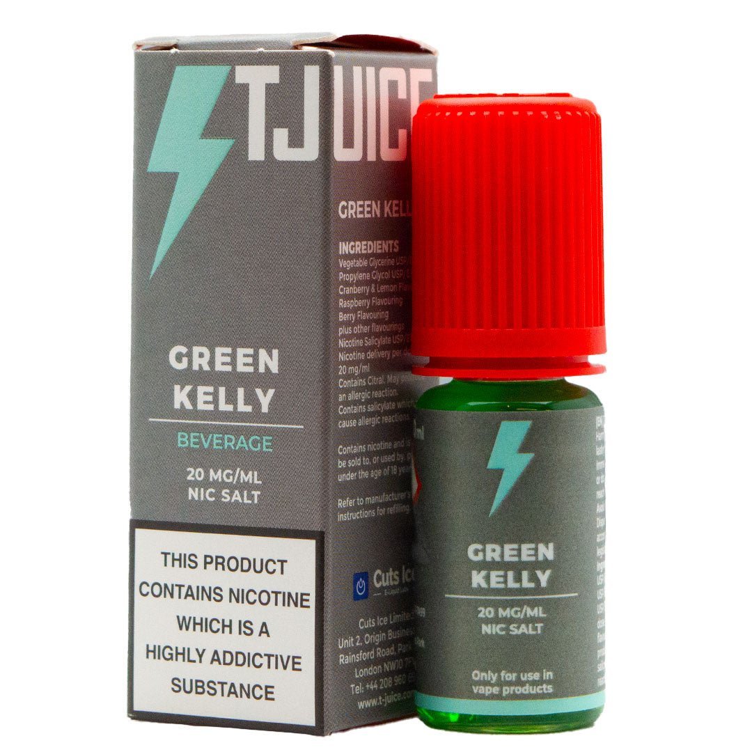 Green Kelly 10ml Nic Salt By T Juice - Manabush Eliquid