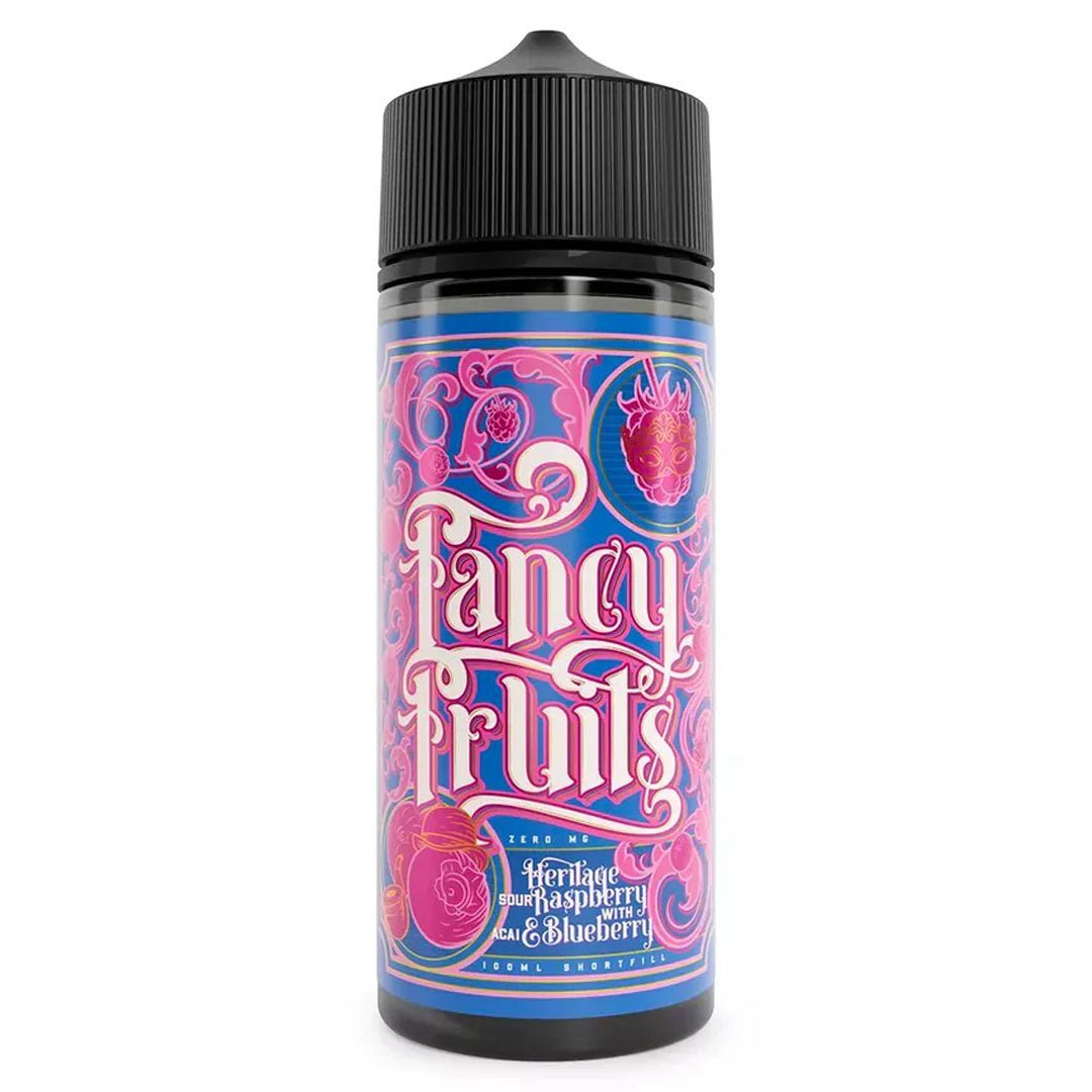 Heritage Sour Raspberry, Acai & Blueberry 100ml Shortfill By Fancy Fruits - Manabush Eliquid