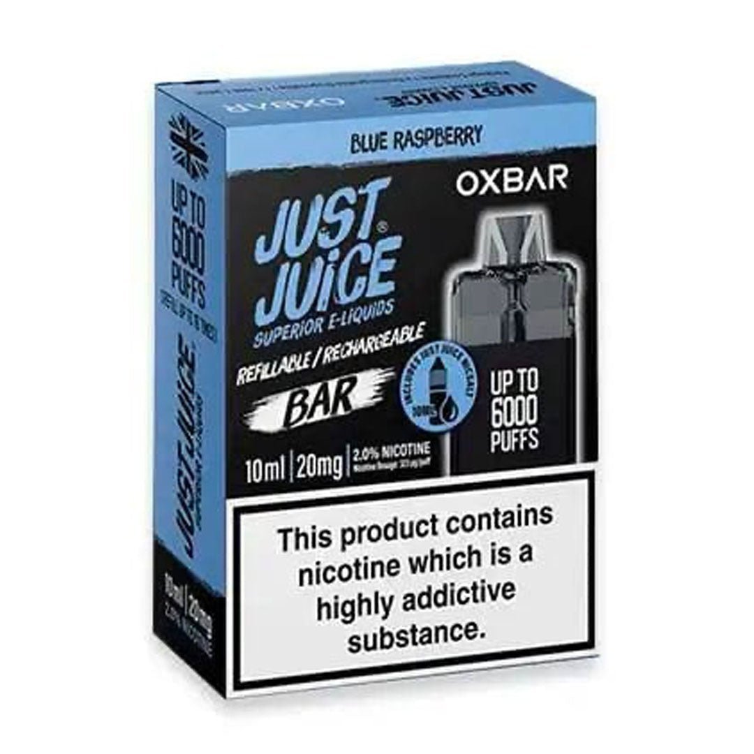 Just Juice Oxbar RDD Rechargeable Disposable Vape Kit By Oxva - Manabush Eliquid