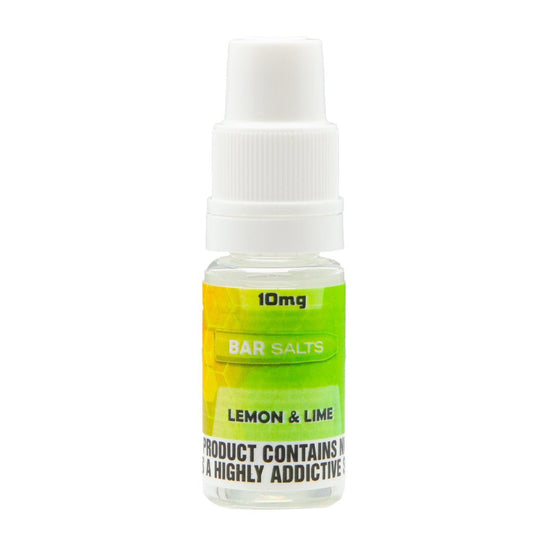 Lemon & Lime 10ml Nic Salt E-liquid By Bar Salts - Manabush Eliquid