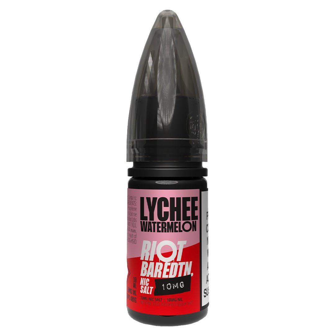 Lychee Watermelon BAR EDTN 10ml Nic Salt By Riot Squad - Manabush Eliquid