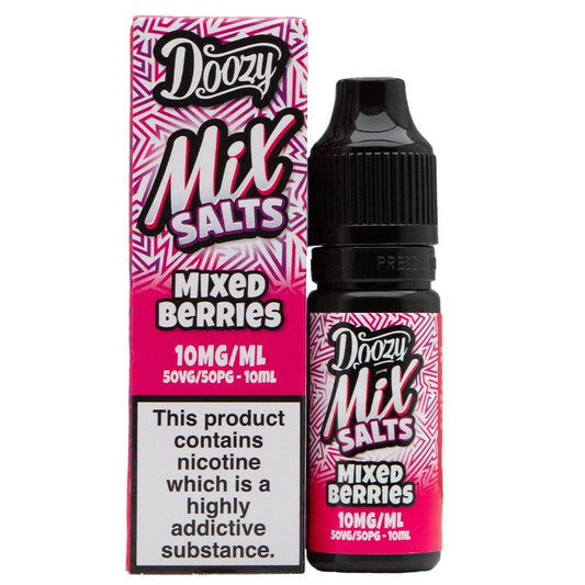 Mixed Berries Nic Salt 10ml By Doozy Mix Salts - Manabush Eliquid