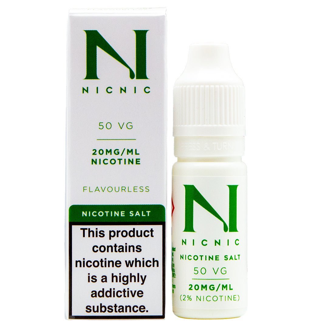 20mg Nic Salt Shot 50VG - Manabush Eliquid - Tobacco E-liquid and Vape Juice