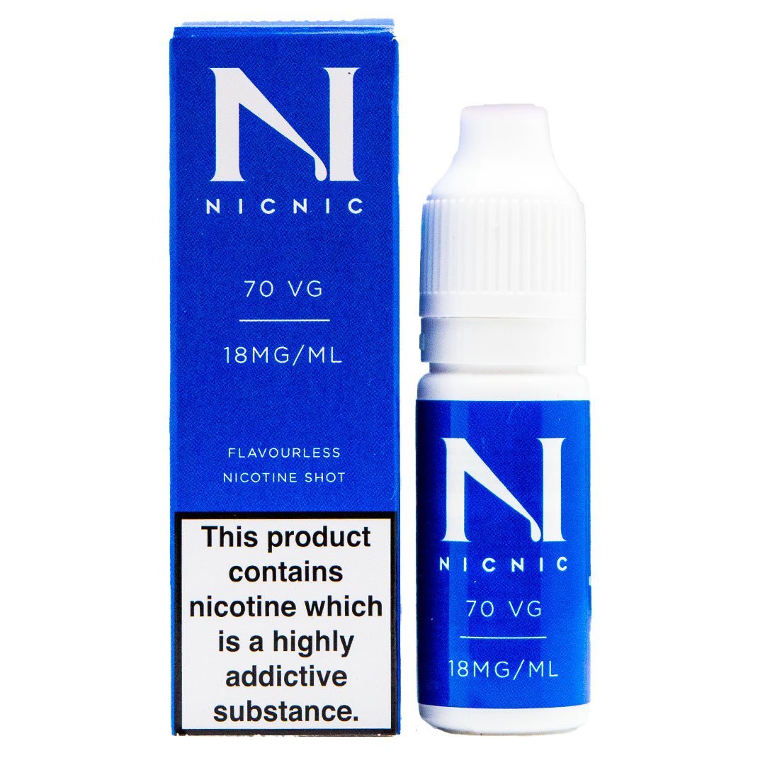 70VG 18mg Nic Shot - Manabush Eliquid - Tobacco E-liquid and Vape Juice