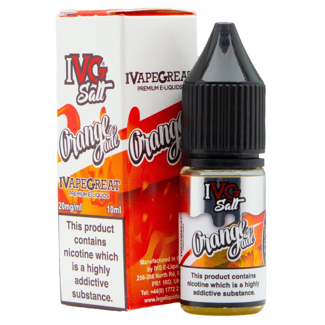 Orangeade 10ml Nic Salt By IVG - Disposable Vape Alternative - Manabush Eliquid