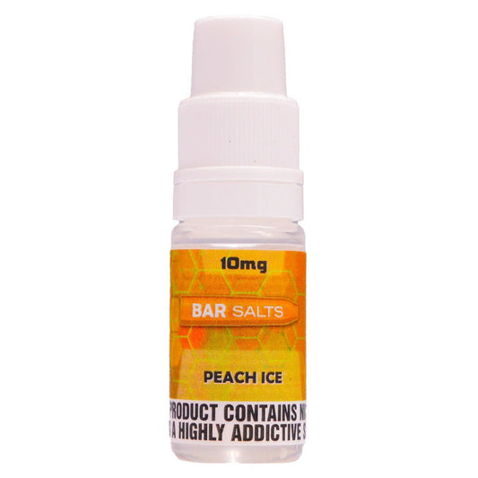 Peach Ice 10ml Nic Salt E-liquid By Bar Salts - Manabush Eliquid