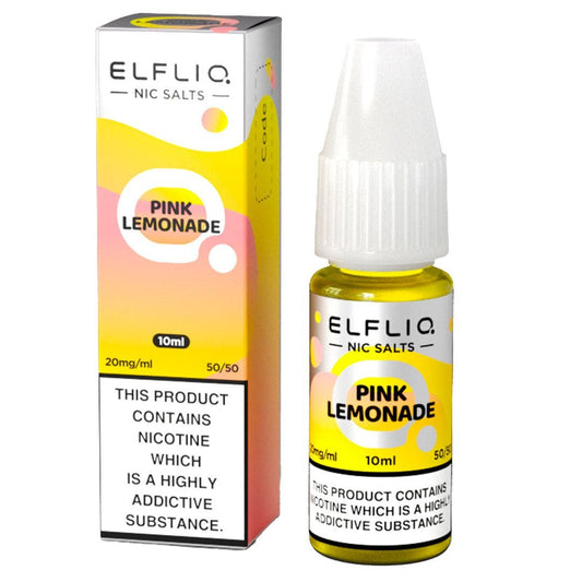 Pink Lemonade 10ml Nic Salt By Elf Bar Elfliq - Manabush Eliquid