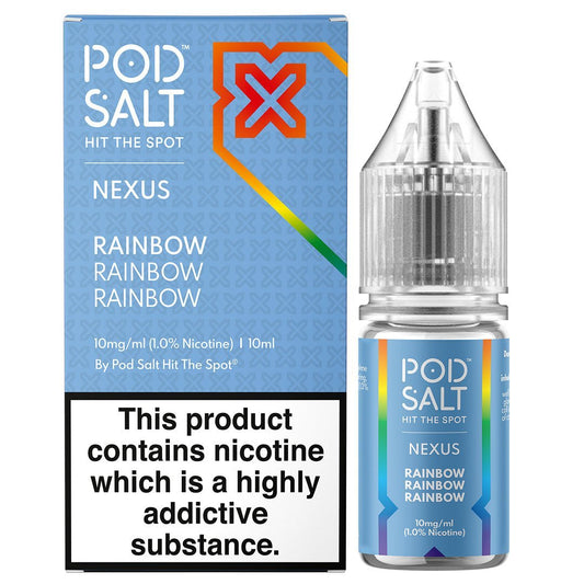 Rainbow 10ml Nic Salt By Pod Salt Nexus - Manabush Eliquid