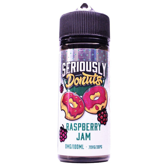 Raspberry Jam 100ml Shortfill By Seriously Donuts - Manabush Eliquid