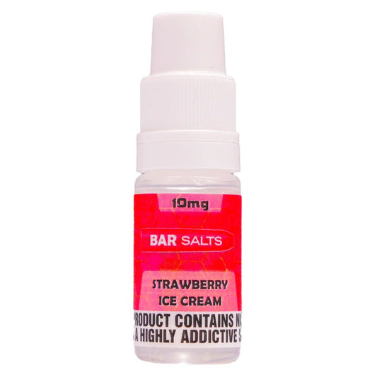 Strawberry Ice Cream 10ml Nic Salt E-liquid By Bar Salts - Manabush Eliquid