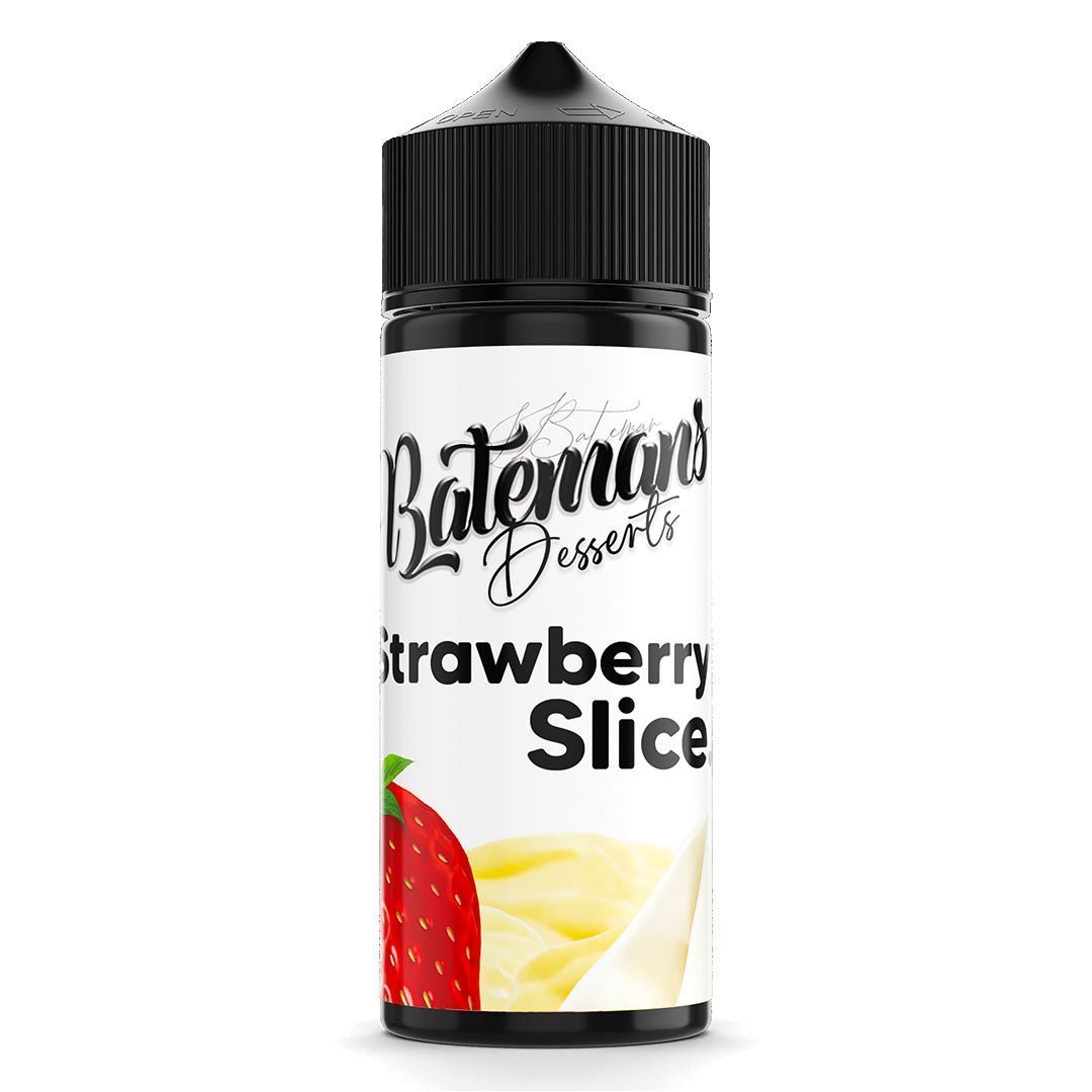 Strawberry Slice 100ml Shortfill By West Country Dairy Co - Manabush Eliquid - Tobacco E - liquid and Vape Juice