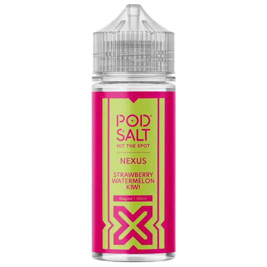 Strawberry Watermelon Kiwi 100ml Shortfill By Pod Salt Nexus - Manabush Eliquid