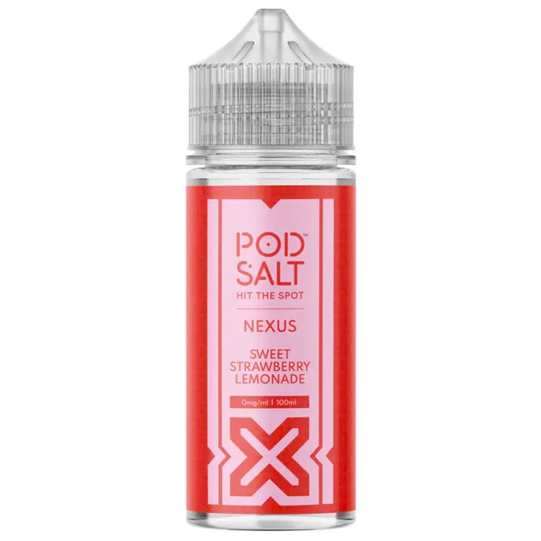 Sweet Strawberry Lemonade 100ml Shortfill By Pod Salt Nexus - Manabush Eliquid