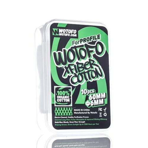 Wotofo XFiber Organic Cotton - Prime Vapes UK