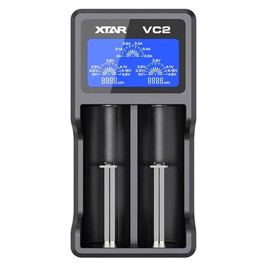 Xtar VC2 Vape Battery Fast Charger - Manabush Eliquid